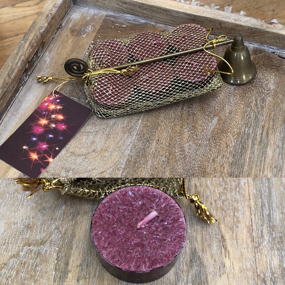 The Body Shop Snuffer & Mulled Berries Tea Lights